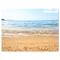 Designart - Blue Seashore with Pebble Stones - Modern Seascape Canvas Artwork